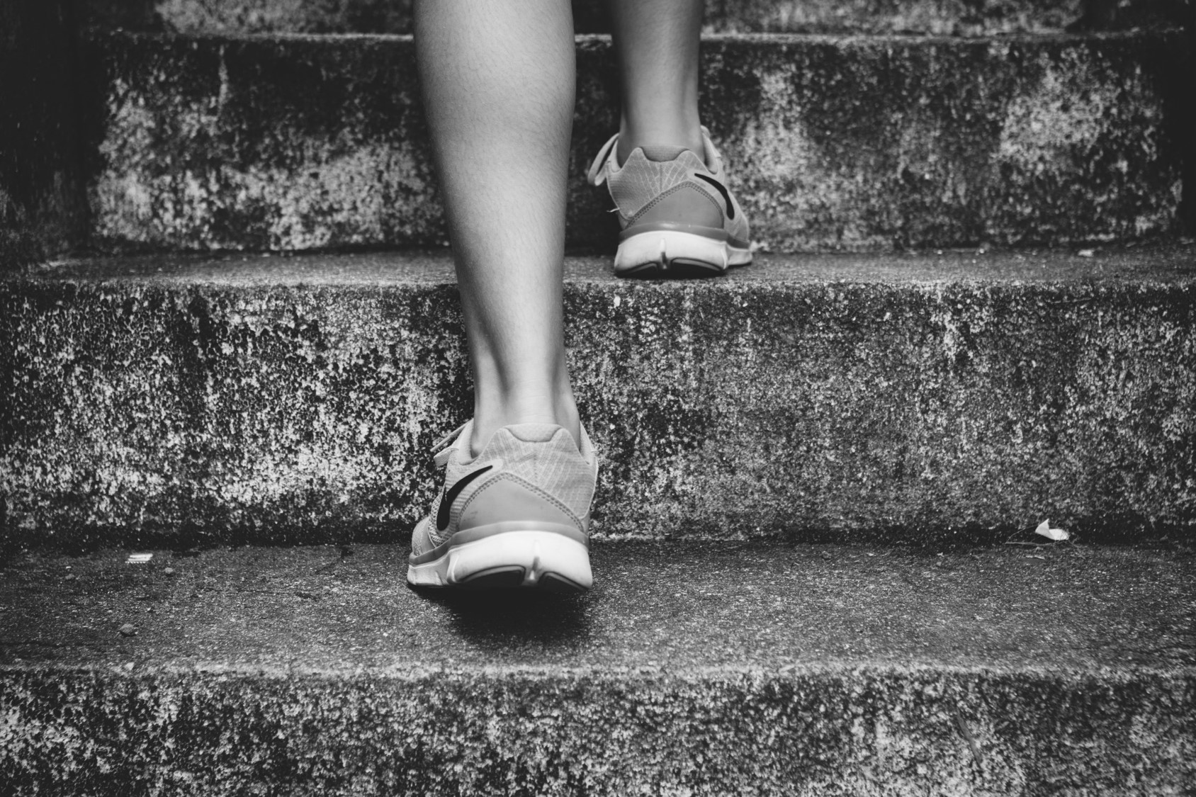 Subiendo escaleras